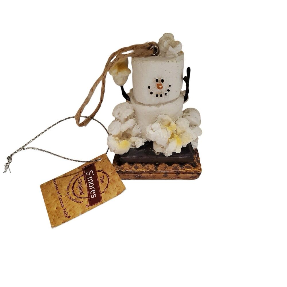S'mores Popcorn Christmas Holiday Decor Ornament Midwest CBK Cannon Falls